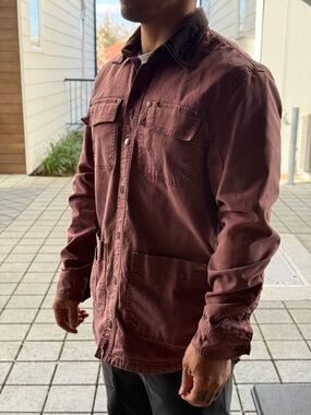 L.L. Bean Men's Signature Lined Canvas Shirt Jac